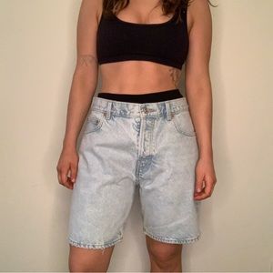 ZARA Denim Skater Shorts